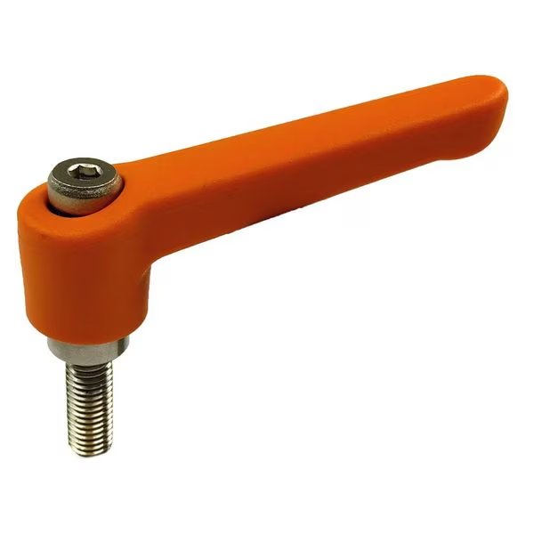 WN300.1-45-1/4X20-25 Plastic Adjustable Lever, J.W. Winco, Mfr#: 3T25S33O